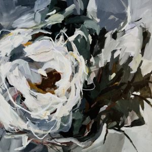 You Are Enough floral fine art print by Arohika