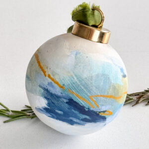 Hand-painted Ornament - Flourish