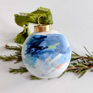 ornament with blue tones