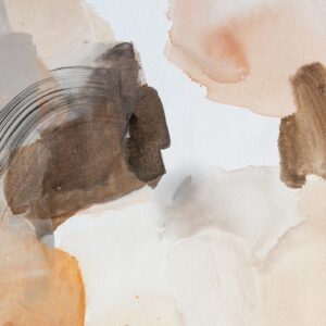 Soft abstract detail in warm golden light tones by Arohika